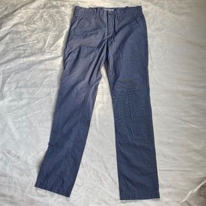 Express men’s slim fit blue pants